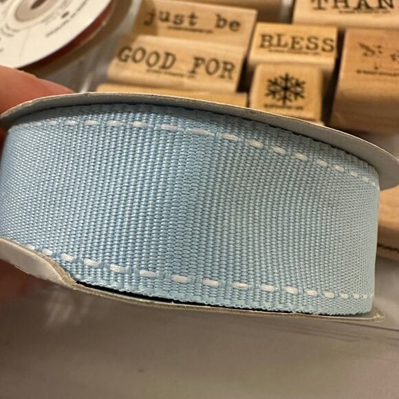 Stampin Up Assorted Lot Stamps Ribbon Punches - Picture 4 of 7